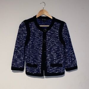 Black and Blue St.John blazer